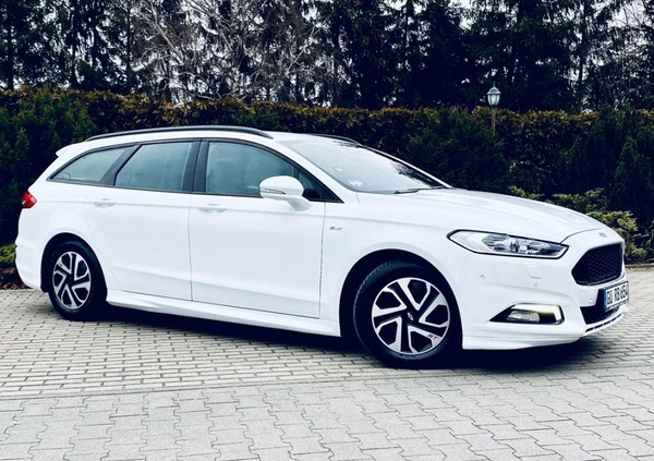 Ford Mondeo cena 72900 przebieg: 169823, rok produkcji 2019 z Rajgród małe 781